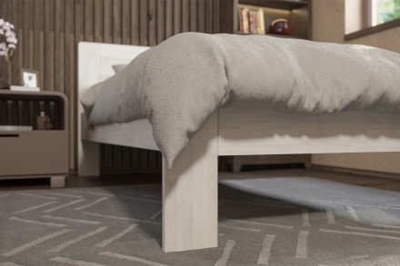 Hľadáte kvalitnú posteľ, s ktorou budete spokojní roky? Už nehľadajte.  Posteľ Amien s jednoduchým a praktickým plným čelom je tá správna voľba.