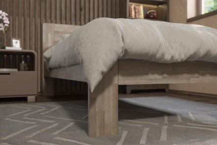 Hľadáte kvalitnú posteľ, s ktorou budete spokojní roky? Už nehľadajte.  Posteľ Amien s jednoduchým a praktickým plným čelom je tá správna voľba.