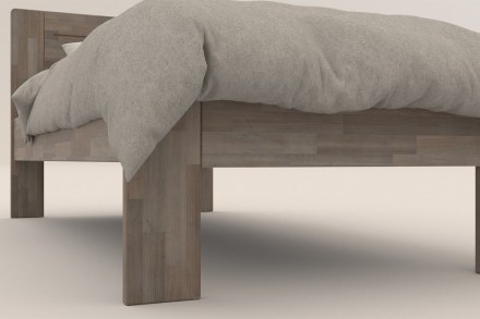 Hľadáte kvalitnú posteľ, s ktorou budete spokojní roky? Už nehľadajte.  Posteľ Amien s jednoduchým a praktickým plným čelom je tá správna voľba.