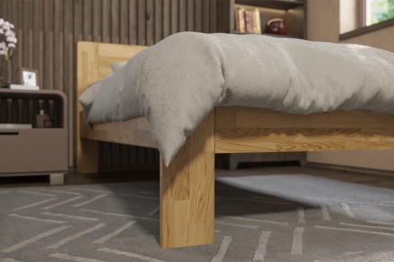 Hľadáte kvalitnú posteľ, s ktorou budete spokojní roky? Už nehľadajte.  Posteľ Amien s jednoduchým a praktickým plným čelom je tá správna voľba.