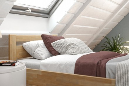 Posteľ Emily je veľmi obľúbené jednolôžko, ktoré sa bude hodiť do detskej izby aj spálne. Dokonalá vôňa dreva navodí v miestnosti úžasnú atmosféru, ktorá bude ideálna pre spánok.