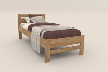 Posteľ Emily je veľmi obľúbené jednolôžko, ktoré sa bude hodiť do detskej izby aj spálne. Dokonalá vôňa dreva navodí v miestnosti úžasnú atmosféru, ktorá bude ideálna pre spánok.