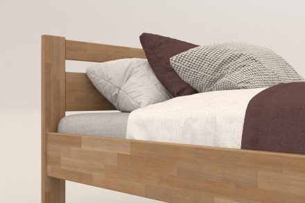 Posteľ Emily je veľmi obľúbené jednolôžko, ktoré sa bude hodiť do detskej izby aj spálne. Dokonalá vôňa dreva navodí v miestnosti úžasnú atmosféru, ktorá bude ideálna pre spánok.