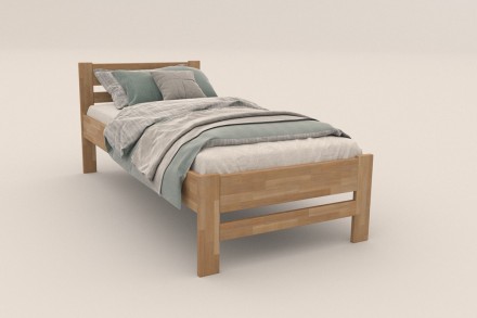 Vyberáte posteľ, ktorá vám vydrží niekoľko desiatok rokov? S celomasívnou posteľou Wanda sa to dá.