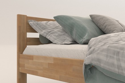 Vyberáte posteľ, ktorá vám vydrží niekoľko desiatok rokov? S celomasívnou posteľou Wanda sa to dá.