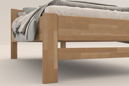 Vyberáte posteľ, ktorá vám vydrží niekoľko desiatok rokov? S celomasívnou posteľou Wanda sa to dá.