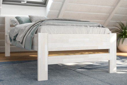 Vyberáte posteľ, ktorá vám vydrží niekoľko desiatok rokov? S celomasívnou posteľou Wanda sa to dá.