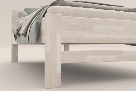 Vyberáte posteľ, ktorá vám vydrží niekoľko desiatok rokov? S celomasívnou posteľou Wanda sa to dá.