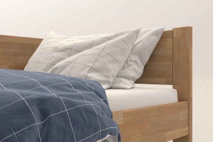 Viacgeneračná posteľ z tých najlepších možných materiálov bola precízne vyrobená. Ak hľadáte posteľ, ktorá vám vydrží desiatky rokov, tak je celomasívna posteľ Amelia to správne riešenie.