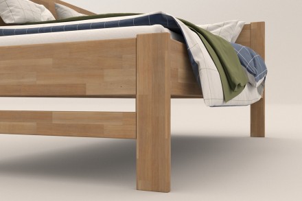 Viacgeneračná posteľ z tých najlepších možných materiálov bola precízne vyrobená. Ak hľadáte posteľ, ktorá vám vydrží desiatky rokov, tak je celomasívna posteľ Amelia to správne riešenie.