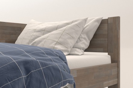 Viacgeneračná posteľ z tých najlepších možných materiálov bola precízne vyrobená. Ak hľadáte posteľ, ktorá vám vydrží desiatky rokov, tak je celomasívna posteľ Amelia to správne riešenie.