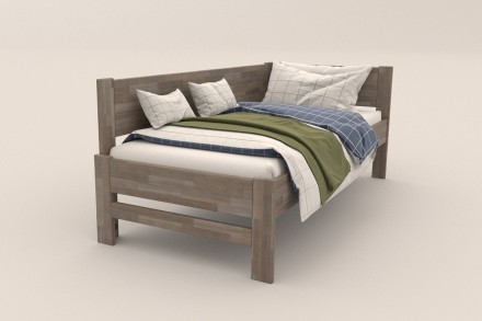 Viacgeneračná posteľ z tých najlepších možných materiálov bola precízne vyrobená. Ak hľadáte posteľ, ktorá vám vydrží desiatky rokov, tak je celomasívna posteľ Amelia to správne riešenie.