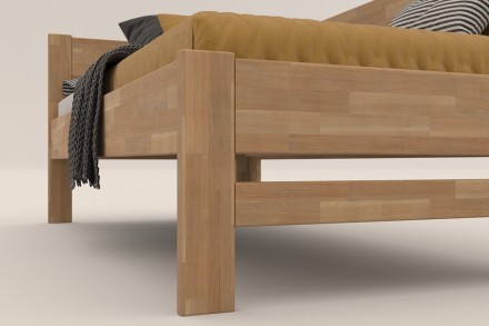 Viacgeneračná posteľ z tých najlepších možných materiálov bola precízne vyrobená. Ak hľadáte posteľ, ktorá vám vydrží desiatky rokov, tak je celomasívna posteľ Amelia to správne riešenie.