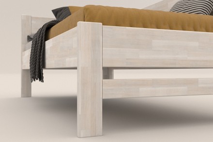 Viacgeneračná posteľ z tých najlepších možných materiálov bola precízne vyrobená. Ak hľadáte posteľ, ktorá vám vydrží desiatky rokov, tak je celomasívna posteľ Amelia to správne riešenie.