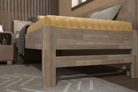 Viacgeneračná posteľ z tých najlepších možných materiálov bola precízne vyrobená. Ak hľadáte posteľ, ktorá vám vydrží desiatky rokov, tak je celomasívna posteľ Amelia to správne riešenie.