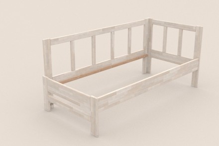 Milujete vôňu dreva? Tak je táto celomasívna posteľ perfektnou voľbou pre vás, pretože je z najkvalitnejších drevín buku a dubu.