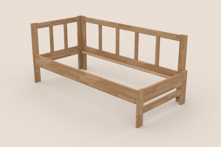 Milujete vôňu dreva? Tak je táto celomasívna posteľ perfektnou voľbou pre vás, pretože je z najkvalitnejších drevín buku a dubu.