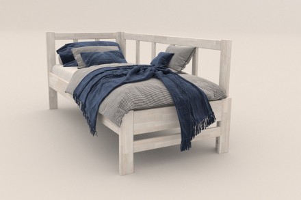 Milujete vôňu dreva? Tak je táto celomasívna posteľ perfektnou voľbou pre vás, pretože je z najkvalitnejších drevín buku a dubu.