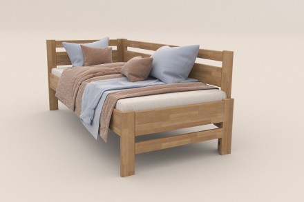 Posteľ Emily je veľmi obľúbené jednolôžko, ktoré sa bude hodiť do detskej izby aj spálne. Dokonalá vôňa dreva navodí v miestnosti úžasnú atmosféru, ktorá bude ideálna pre spánok.