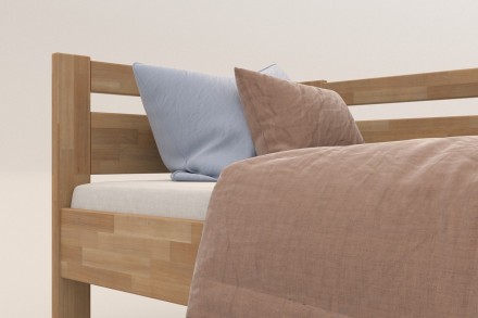 Posteľ Emily je veľmi obľúbené jednolôžko, ktoré sa bude hodiť do detskej izby aj spálne. Dokonalá vôňa dreva navodí v miestnosti úžasnú atmosféru, ktorá bude ideálna pre spánok.