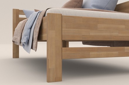 Posteľ Emily je veľmi obľúbené jednolôžko, ktoré sa bude hodiť do detskej izby aj spálne. Dokonalá vôňa dreva navodí v miestnosti úžasnú atmosféru, ktorá bude ideálna pre spánok.