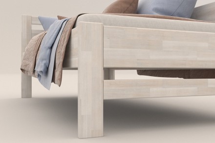 Posteľ Emily je veľmi obľúbené jednolôžko, ktoré sa bude hodiť do detskej izby aj spálne. Dokonalá vôňa dreva navodí v miestnosti úžasnú atmosféru, ktorá bude ideálna pre spánok.