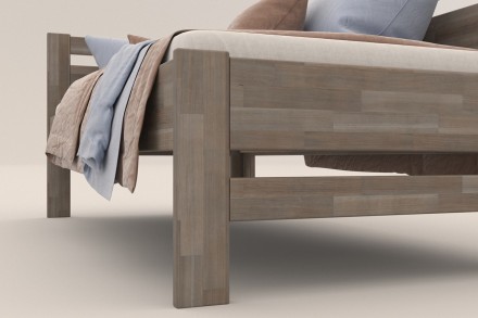 Posteľ Emily je veľmi obľúbené jednolôžko, ktoré sa bude hodiť do detskej izby aj spálne. Dokonalá vôňa dreva navodí v miestnosti úžasnú atmosféru, ktorá bude ideálna pre spánok.