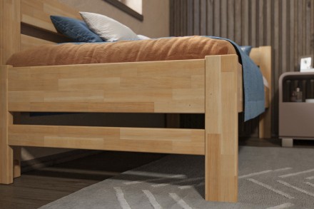 Vyberáte posteľ, ktorá vám vydrží niekoľko desiatok rokov? S celomasívnou posteľou Wanda sa to dá.