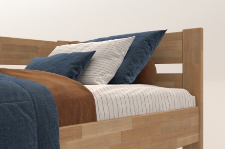 Vyberáte posteľ, ktorá vám vydrží niekoľko desiatok rokov? S celomasívnou posteľou Wanda sa to dá.