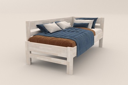 Vyberáte posteľ, ktorá vám vydrží niekoľko desiatok rokov? S celomasívnou posteľou Wanda sa to dá.