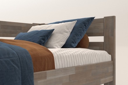 Vyberáte posteľ, ktorá vám vydrží niekoľko desiatok rokov? S celomasívnou posteľou Wanda sa to dá.