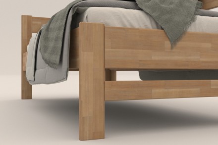 Vyberáte posteľ, ktorá vám vydrží niekoľko desiatok rokov? S celomasívnou posteľou Wanda sa to dá.