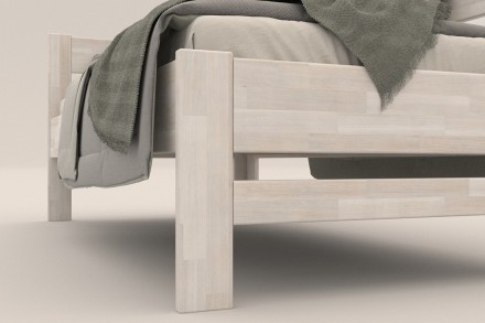 Vyberáte posteľ, ktorá vám vydrží niekoľko desiatok rokov? S celomasívnou posteľou Wanda sa to dá.