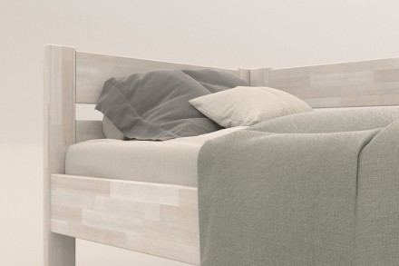 Vyberáte posteľ, ktorá vám vydrží niekoľko desiatok rokov? S celomasívnou posteľou Wanda sa to dá.