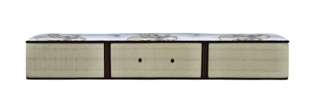 Vysoko komfortná 37 cm vysoký pružinový matrac Stearn&Foster Estate.