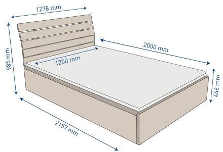 Jedná sa o celomasívnu posteľ z duba či buku, a práve drevo vnesie do každej spálne nenapodobiteľnú vôňu a harmóniu prírody.