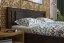 Masívna posteľ z bukového dreva Celin K2, farba BK10 palisander, 80x200 cm 2