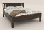 Masívna posteľ z bukového dreva Celin K2, farba BK10 palisander, 80x200 cm 4