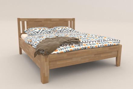 Robustná masívna posteľ Sion K2 bude dôstojnou dominantou vašej spálne, do ktorej prinesie útulnosť aj komfort.