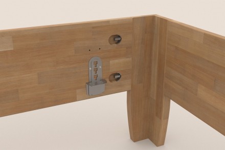 Robustná masívna posteľ Sion K2 bude dôstojnou dominantou vašej spálne, do ktorej prinesie útulnosť aj komfort.