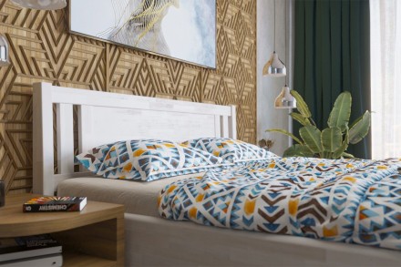 Robustná masívna posteľ Sion K2 bude dôstojnou dominantou vašej spálne, do ktorej prinesie útulnosť aj komfort.