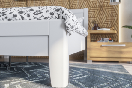 Robustná masívna posteľ Sion K3 bude dôstojnou dominantou vašej spálne, do ktorej prinesie útulnosť aj komfort.