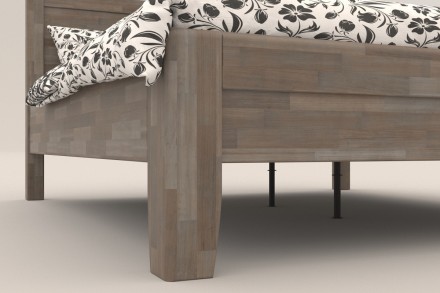 Robustná masívna posteľ Sion K3 bude dôstojnou dominantou vašej spálne, do ktorej prinesie útulnosť aj komfort.