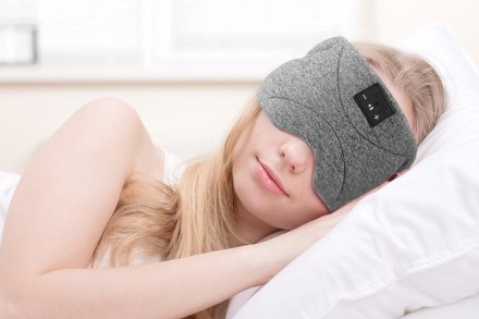 Maska na spanie Aerium Zensleep s Bluetooth pre pokojný spánok doma aj na cestách.