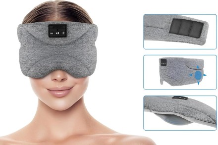 Maska na spanie Aerium Zensleep s Bluetooth pre pokojný spánok doma aj na cestách.