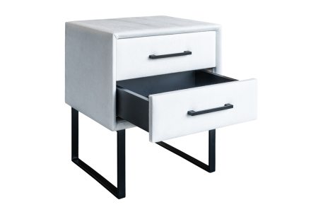 Elegantný nočný stolík so zásuvkami