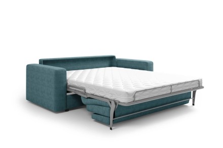 Rozkladacia pohovka pre každodenné spanie Lugano v nadčasovom dizajne zaujme svojou jednoduchosťou
a eleganciou.