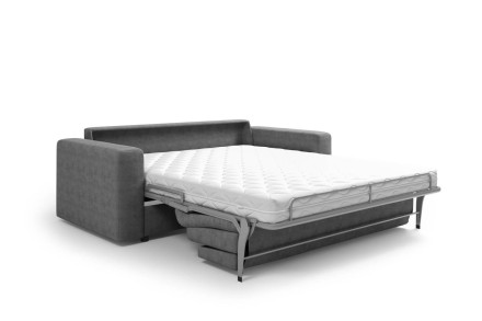 Rozkladacia pohovka pre každodenné spanie Lugano v nadčasovom dizajne zaujme svojou jednoduchosťou
a eleganciou.