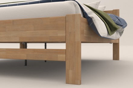 Viacgeneračná posteľ z tých najlepších možných materiálov bola precízne vyrobená. Ak hľadáte posteľ, ktorá vám vydrží desiatky rokov, tak je celomasívna posteľ Amelia to správne riešenie.