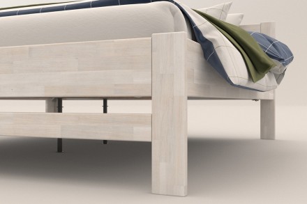 Viacgeneračná posteľ z tých najlepších možných materiálov bola precízne vyrobená. Ak hľadáte posteľ, ktorá vám vydrží desiatky rokov, tak je celomasívna posteľ Amelia to správne riešenie.